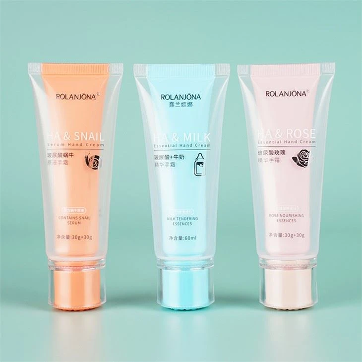 60g Cosmetic Packaging Hand Cream Dual Chamber Tube
