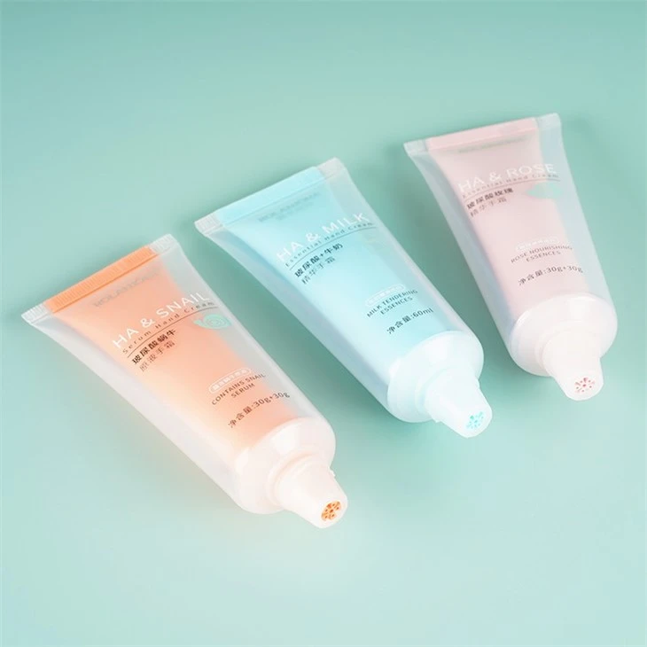 60g Cosmetic Packaging Hand Cream Dual Chamber Tube