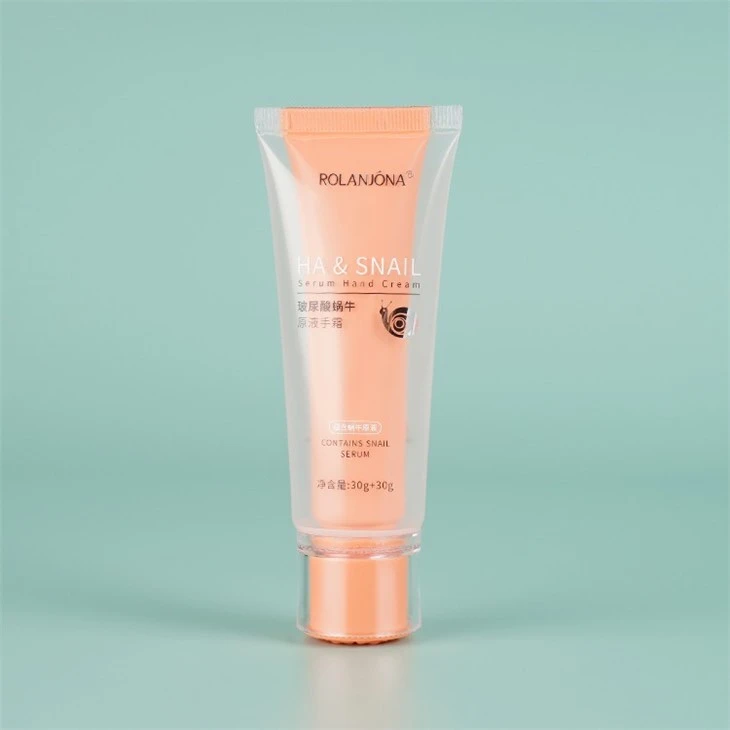 60g Cosmetic Packaging Hand Cream Dual Chamber Tube